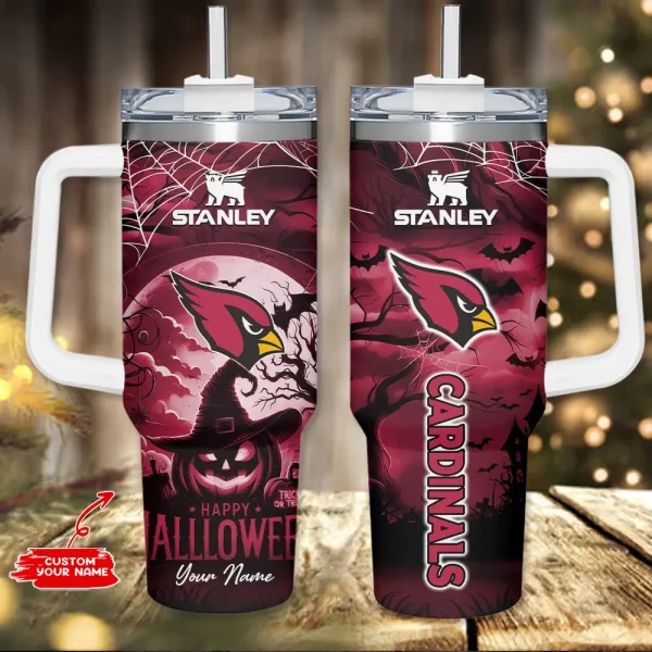 Arizona Cardinals x Halloween Custom Edition Tumbler 40Oz AMCACS000358 - Image 2