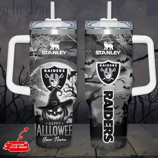 Las Vegas Raiders x Halloween Custom Edition Tumbler 40Oz AMCACS000374