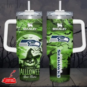 Seattle Seahawks x Halloween Custom Edition Tumbler 40Oz AMCACS000386
