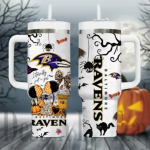 Baltimore Ravens x Halloween Custom Edition Tumbler 40Oz AMCACS000392