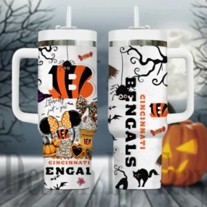 Cincinnati Bengals x Halloween Custom Edition Tumbler 40Oz AMCACS000396
