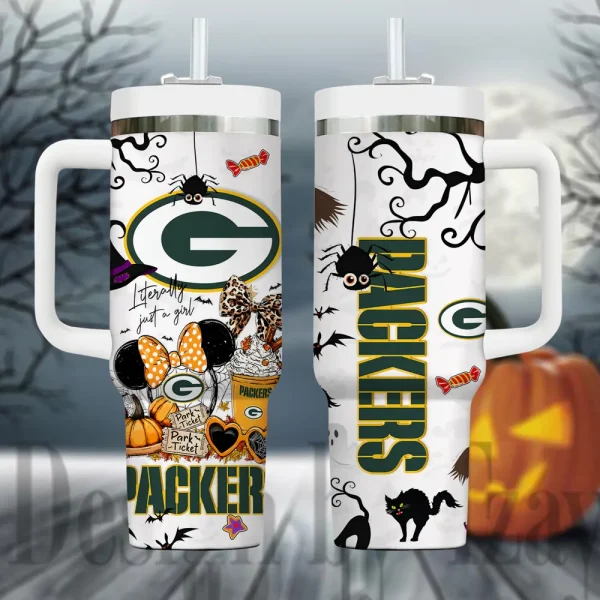 Green Bay Packers x Halloween Custom Edition Tumbler 40Oz AMCACS000401
