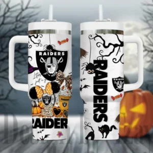 Las Vegas Raiders x Halloween Custom Edition Tumbler 40Oz AMCACS000406