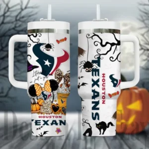 Houston Texans x Halloween Custom Edition Tumbler 40Oz AMCACS000402