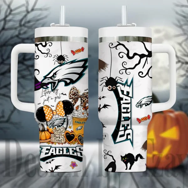 Philadelphia Eagles x Halloween Custom Edition Tumbler 40Oz AMCACS000415