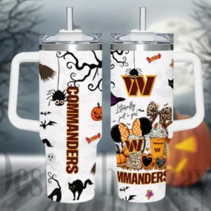 Washington Commanders x Halloween Custom Edition Tumbler 40Oz AMCACS000421