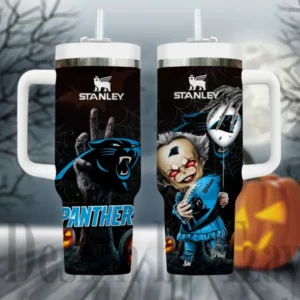 Carolina Panthers x Halloween Custom Edition Tumbler 40Oz AMCACS000426