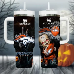 Denver Broncos x Halloween Custom Edition Tumbler 40Oz AMCACS000431
