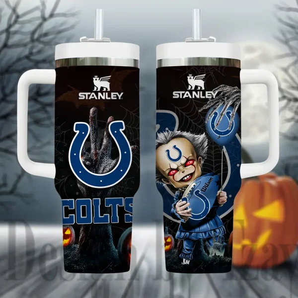 Indianapolis Colts x Halloween Custom Edition Tumbler 40Oz AMCACS000435