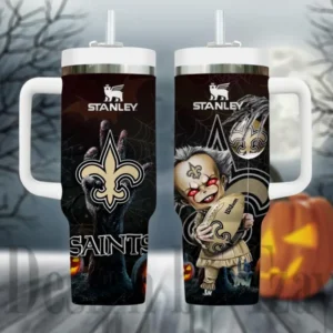 New Orleans Saints x Halloween Custom Edition Tumbler 40Oz AMCACS000444