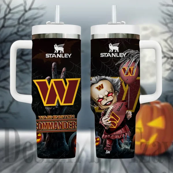 Washington Commanders x Halloween Custom Edition Tumbler 40Oz AMCACS000453