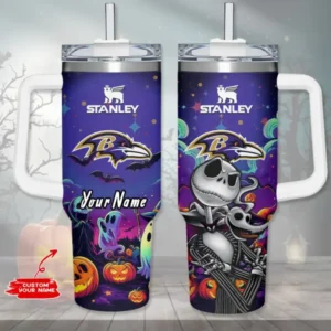 Baltimore Ravens x Halloween Custom Edition Tumbler 40Oz AMCACS000328