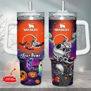 Cleveland Browns x Halloween Custom Edition Tumbler 40Oz AMCACS000333