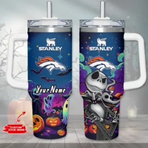 Denver Broncos x Halloween Custom Edition Tumbler 40Oz AMCACS000335