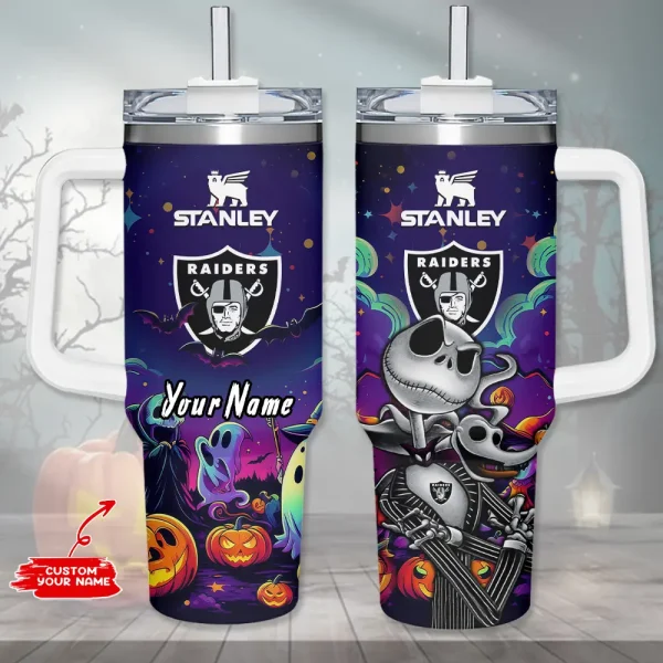 Las Vegas Raiders x Halloween Custom Edition Tumbler 40Oz AMCACS000342
