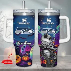 Seattle Seahawks x Halloween Custom Edition Tumbler 40Oz AMCACS000354