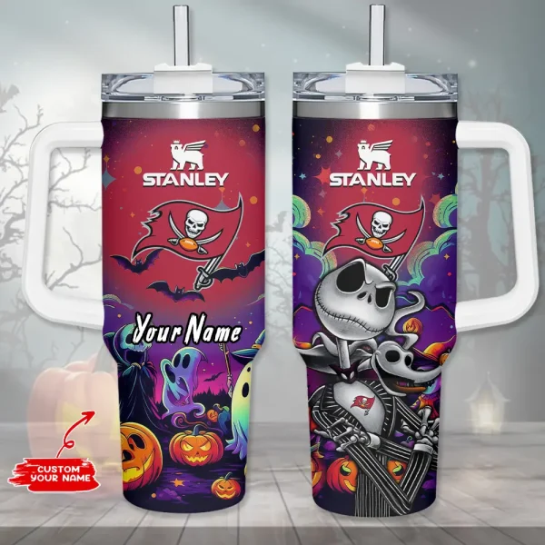 Tampa Bay Buccaneers x Halloween Custom Edition Tumbler 40Oz AMCACS000355