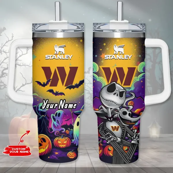 Washington Commanders x Halloween Custom Edition Tumbler 40Oz AMCACS000357