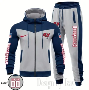 Tampa Bay Buccaneers Customized Drawstring Hooded Tracksuit AMCCLG000918