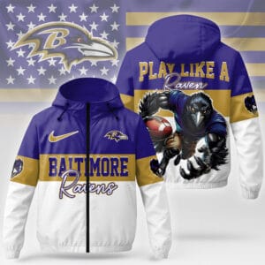 Baltimore Ravens Premium NFL Fan Pride Windbreaker Jacket AMCCLG000791