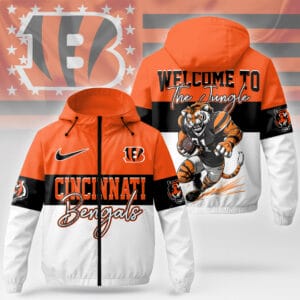 Cincinnati Bengals Premium NFL Fan Pride Windbreaker Jacket AMCCLG000790