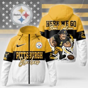 Pittsburgh Steelers Premium NFL Fan Pride Windbreaker Jacket AMCCLG000788