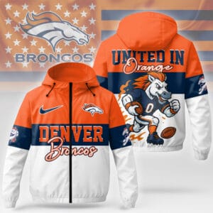 Denver Broncos Premium NFL Fan Pride Windbreaker Jacket AMCCLG000787