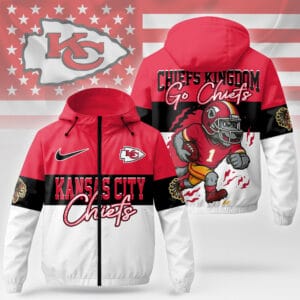 Kansas City Chiefs Premium NFL Fan Pride Windbreaker Jacket AMCCLG000786