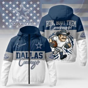 Dallas Cowboys Premium NFL Fan Pride Windbreaker Jacket AMCCLG000784
