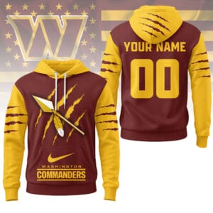 Washington Commanders | Premium NFL Fan Pride Claw Hoodie AMCCLG001018