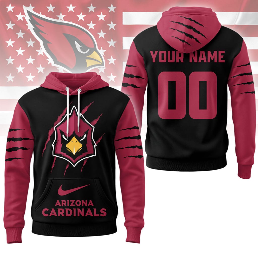 Arizona Cardinals | Premium NFL Fan Pride Claw Hoodie AMCCLG000927