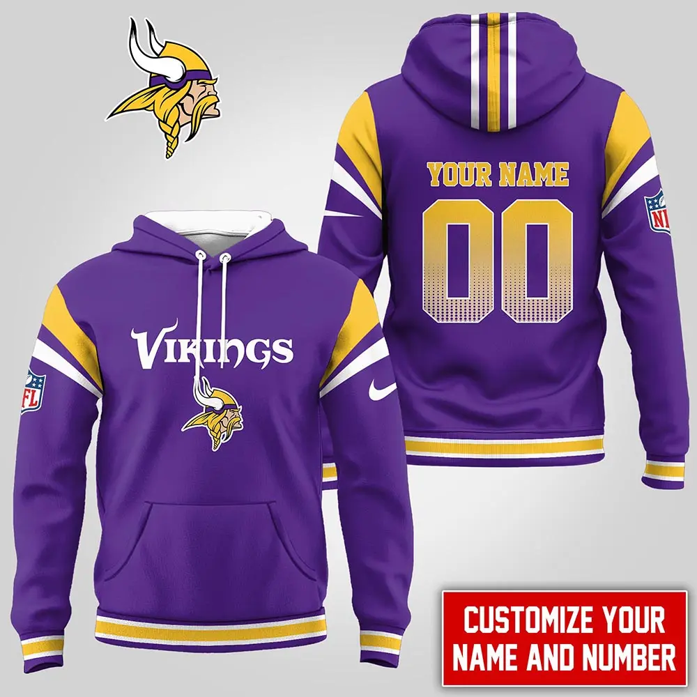 Minnesota Vikings | Premium NFL Customized Hoodie AMCCLG000984