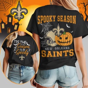 New Orleans Saints | Premium Spooky Season Women Shirt AMCCLG000510