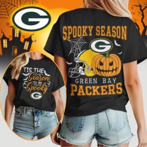Green Bay Packers | Premium Spooky Season Women Shirt AMCCLG000494