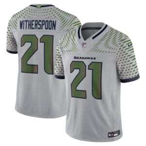 Seattle Seahawks Devon Witherspoon 2025 Rivalries Football Jersey AMCCLG000593