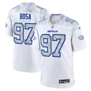Buffalo Bills Joey Bosa 2025 Rivalries Football Jersey AMCCLG000563