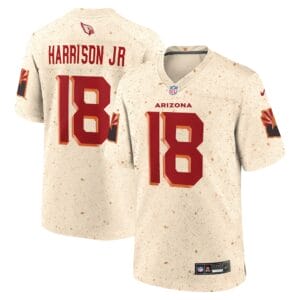 Arizona Cardinals Marvin Harrison Jr. 2025 Rivalries Football Jersey AMCCLG000556