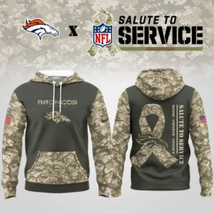 Denver Broncos | Premium NFL Salute to Service Hoodie AMCCLG001076