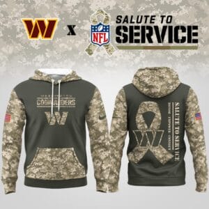 Washington Commanders | Premium NFL Salute to Service Hoodie AMCCLG001063