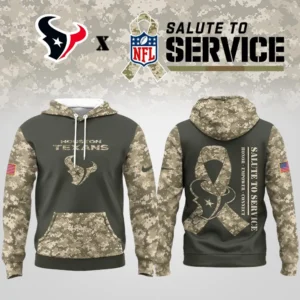 Houston Texans | Premium NFL Salute to Service Hoodie AMCCLG001073