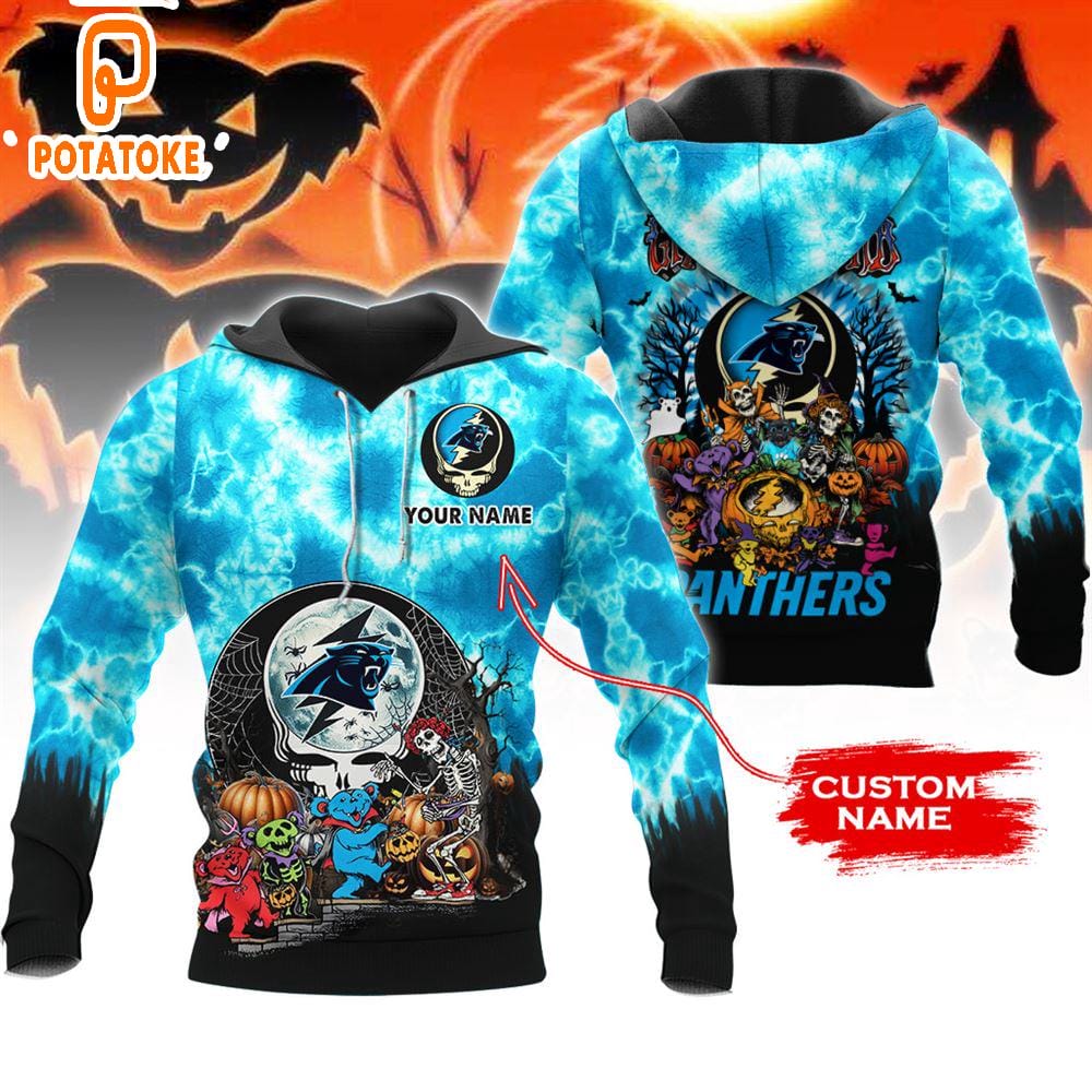 Carolina Panthers x Halloween Custom Limited Edition 3D Hoodie AMCCLG000525