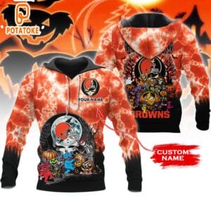 Cleveland Browns x Halloween Custom Limited Edition 3D Hoodie AMCCLG000528