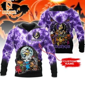 Minnesota Vikings x Halloween Custom Limited Edition 3D Hoodie AMCCLG000541