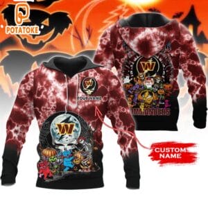 Washington Commanders x Halloween Custom Limited Edition 3D Hoodie AMCCLG000552