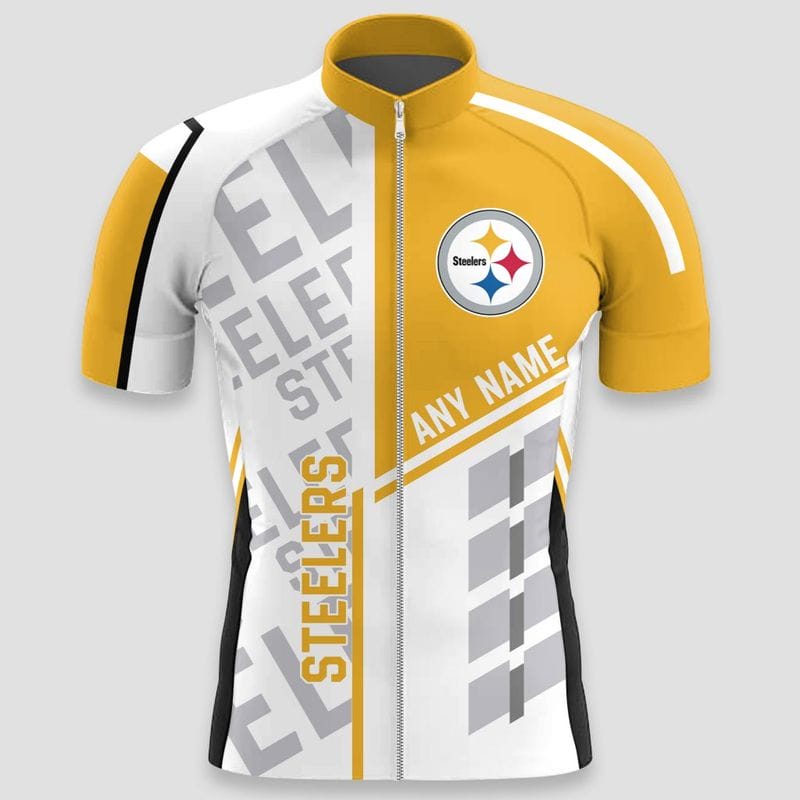 Pittsburgh Steelers Custom Name Cycling Jersey AMCCLG000638 - Image 2
