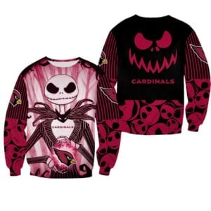 Arizona Cardinals x Halloween Jack Skellington Hoodie AMCCLG000657