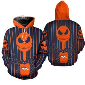 Denver Broncos x Halloween Jack Skellington Hoodie AMCCLG000666