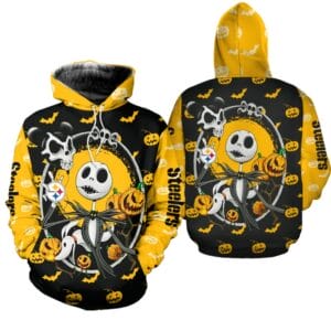 Pittsburgh Steelers x Halloween Jack Skellington Hoodie AMCCLG000669