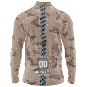 Dallas Cowboys Personalized Name Desert Camo Cycling Jersey AMCCLG000623