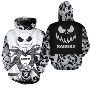 Las Vegas Raiders x Halloween Jack Skellington Hoodie AMCCLG000676